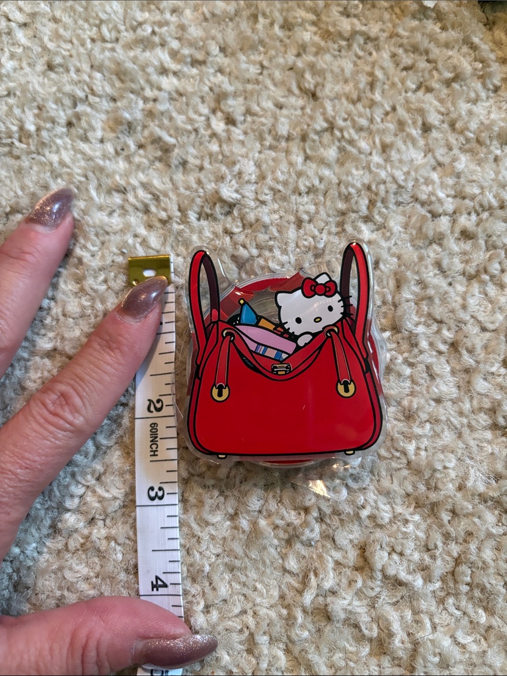 Hello Kitty Red Pop Socket - Picture 4 of 5